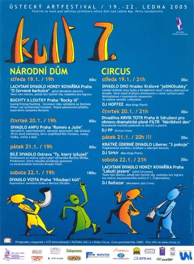 Návštěvní den v Ústí:: plakát festivalu