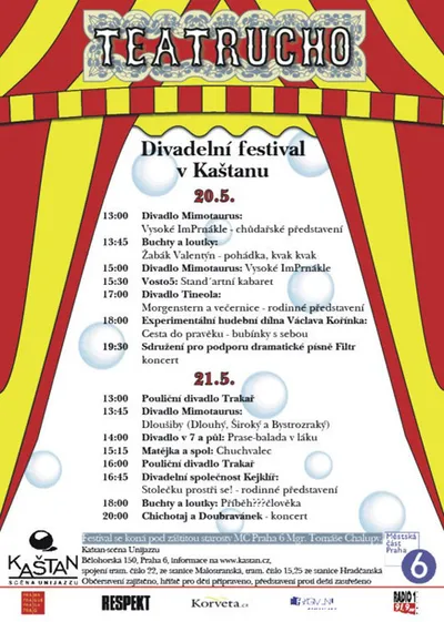 Teatrucho: festival v Kaštanu