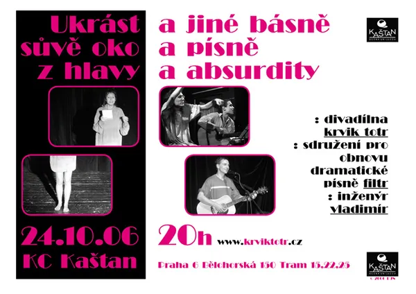 Plakát: "písní & písní"