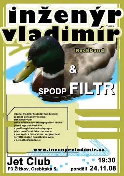 Comeback Filtru:: plakát pro Jet Club