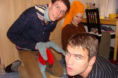 Zkouška ve Střešovicích: v pozadí Yoko Hamma