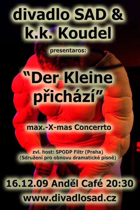 Plakát: Vánoční večírek Divadla SAD