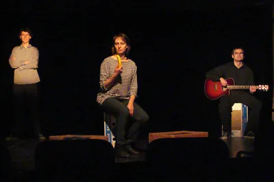 Ona & On (4): promofotka před vystoupením na festivalu Autorská tvorba na blízko