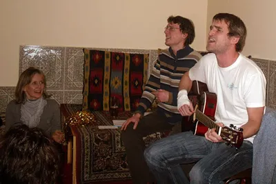 Zuzčiny narozky v Karavanseráj