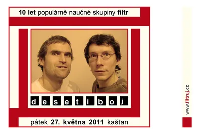 Desetiboj: plakát na koncert