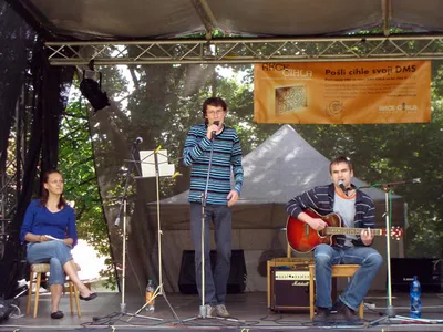 Cihlafest:: Filtr a Zuzka Macáková na Slapech