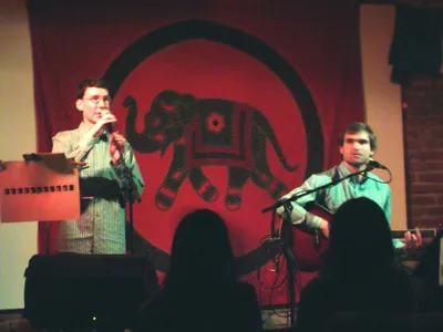 Kristove roky: plakát k narozeninovému koncertu v Rybě naruby