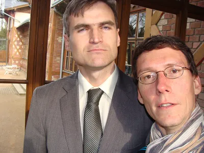 Na svatbě Petra Filipa