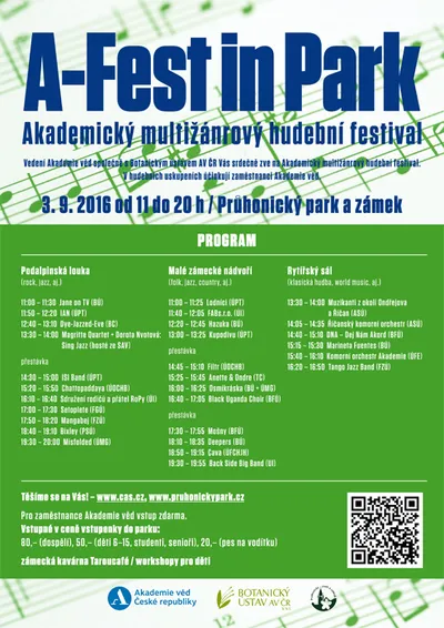 A-Fest in Park: Filtr se díky Honzovi Hodkovi stal součástí festivalu Akademie věd