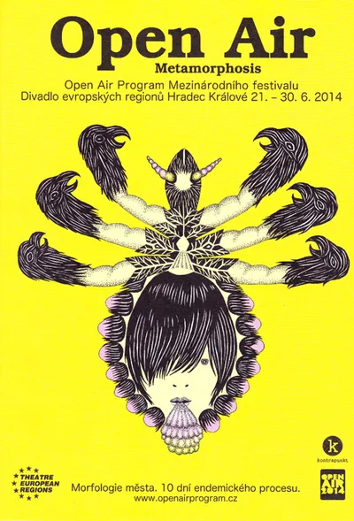 Open air program: plakát Festivalu evropských regionů