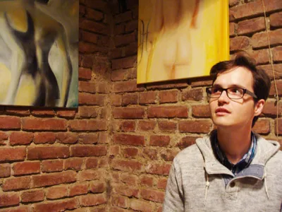 Latýno Nacht: Michal Froněk v pozadí